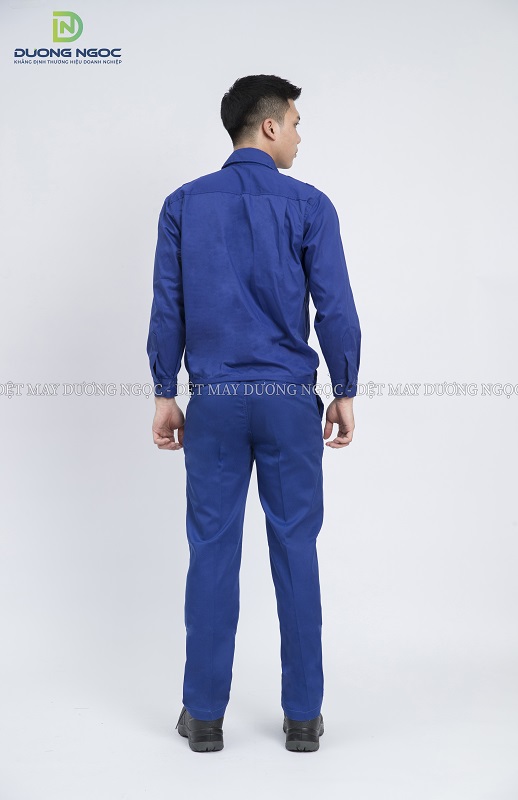 DN08.QUẦN ÁO BẢO HỘ XANH CÔNG NHÂN
