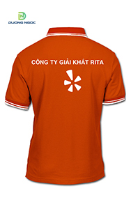  Áo Phông Đồng Phục Màu Cam