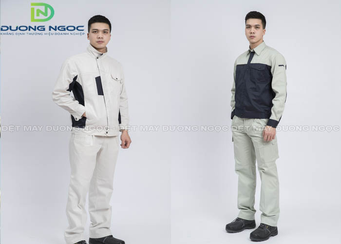 Đồng phục công nhân kỹ thuật tại Dệt May Dương Ngọc
