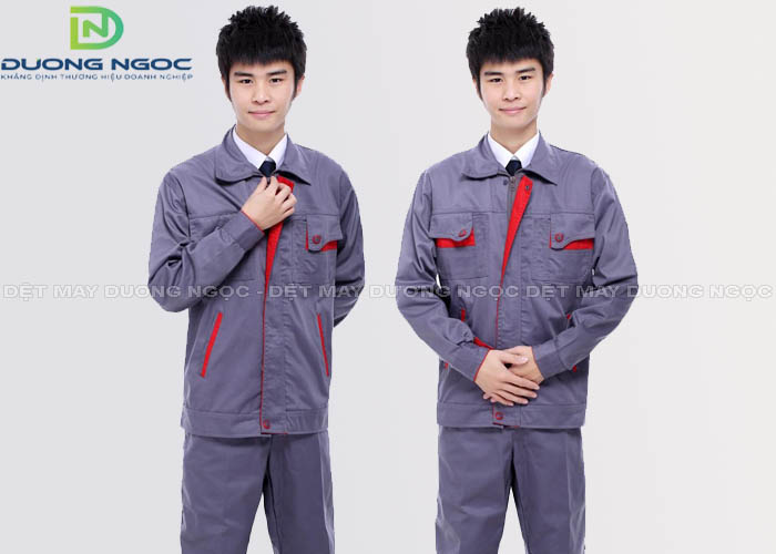 May đồng phục kỹ thuật tại Dệt May Dương Ngọc
